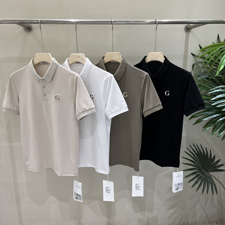 New year in early spring! [maibia] Japanese embossed letter polo shirt p6682# ZZL