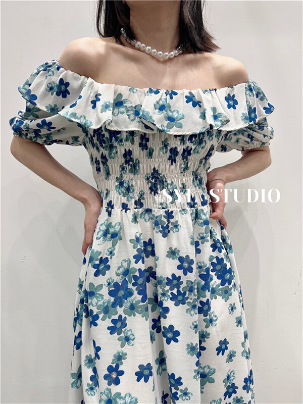 [SYL] Korean floral loose dress 5182# L