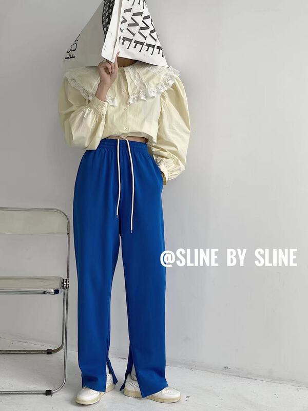 New year in early spring! [sline by sline] lace stitched single breasted shirt ys1-1022# zxl