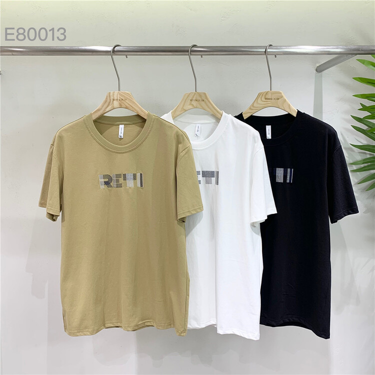 New year in early spring! [Yeji] Korean versatile fashion Pullover letter short sleeve T-shirt e80013# ZZL