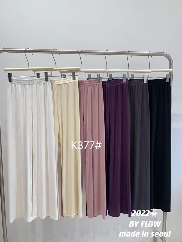 goods in stock! New in early summer! [by flow] elastic waist slim fashion casual pants k377# LSW