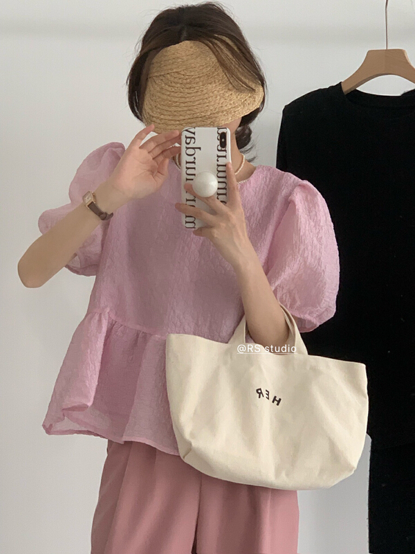 [RS] loose crew neck loose shirt dh2160# XYY