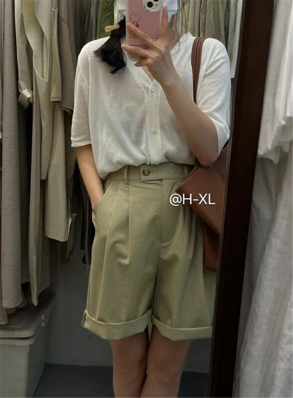 New in early summer! [h-xl] simple and versatile loose five point casual shorts 3298# XYY