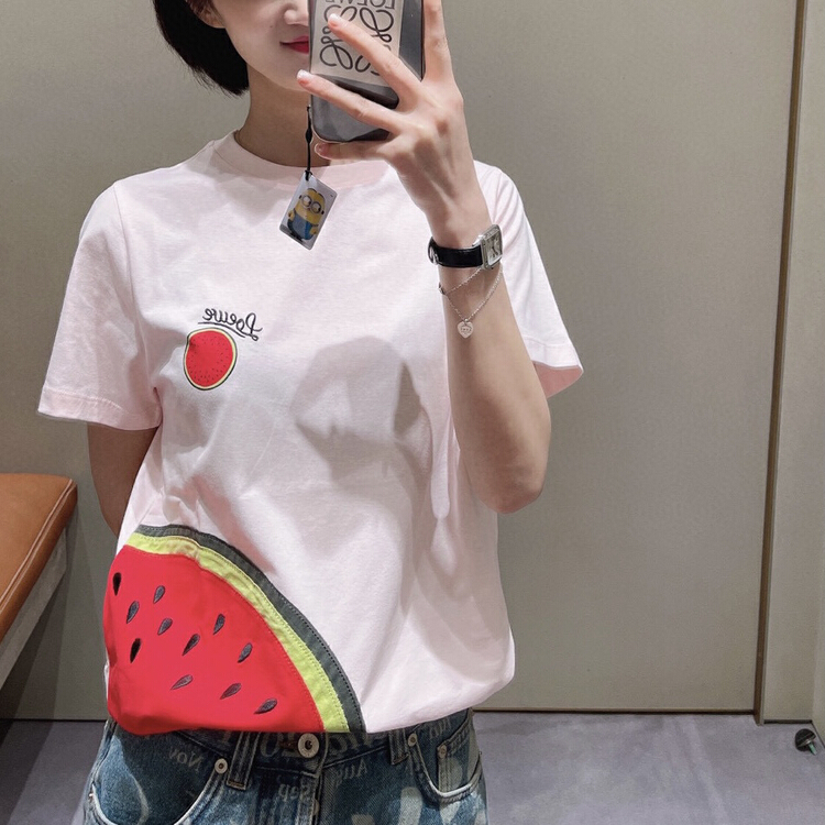 [YT] funny watermelon print short sleeve T-shirt t5186# PCZ