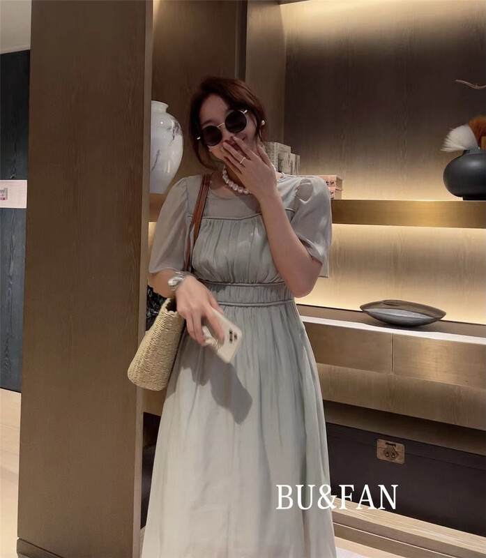 [Bu & fan] Korean loose and versatile dress ys1-99001# zxl