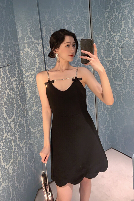 [pepper] fashion slim waist dress 6047# Cl