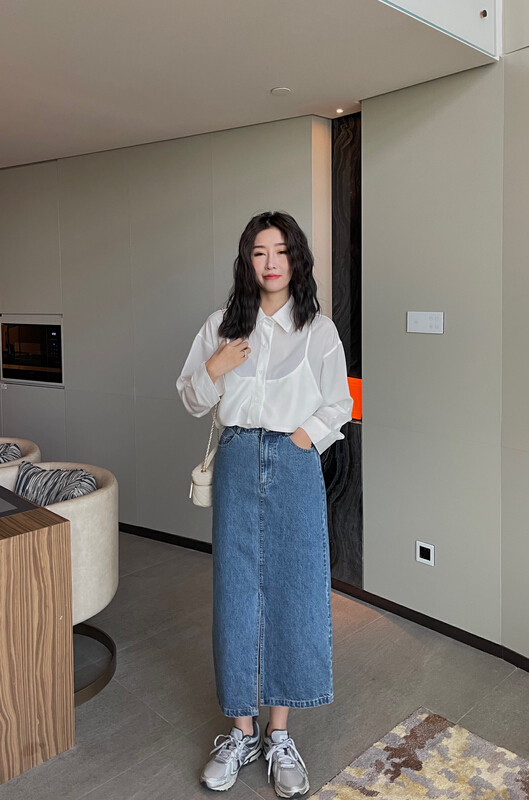 goods in stock! [t-too] Korean versatile fake two shirts 335907# LSL