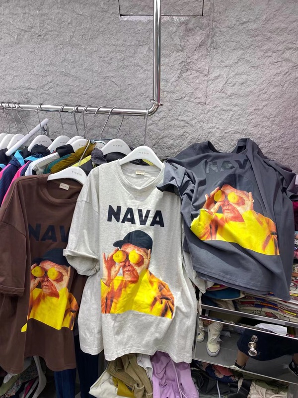 goods in stock! [dodo] versatile fashion casual short sleeve T-shirt 6713-13# zyh