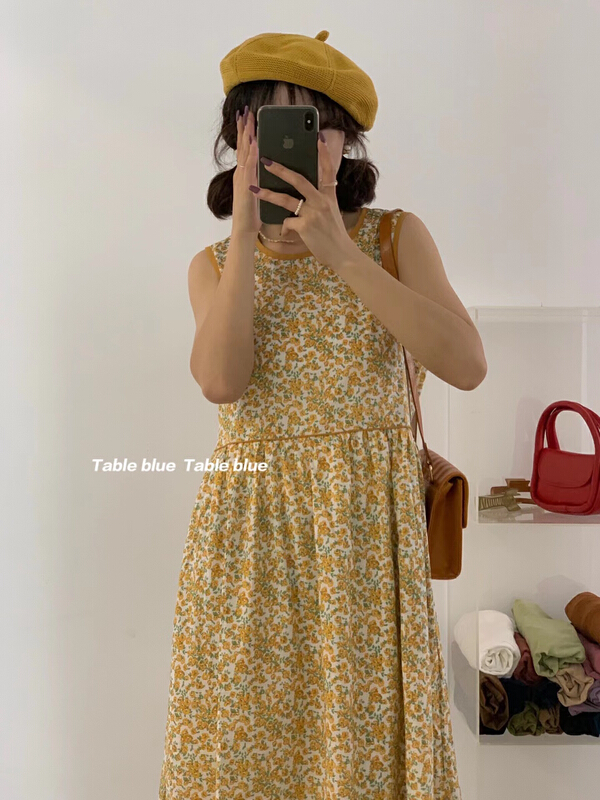 New in early summer! [from Anna] Mori vintage floral dress 2107# LSW