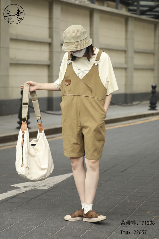 [original of three plain clothes] simple temperament casual suspenders 71209# XYJ