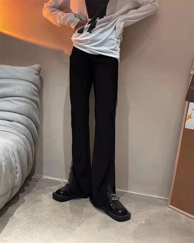 [al] solid color versatile Korean casual pants 9011# lwy
