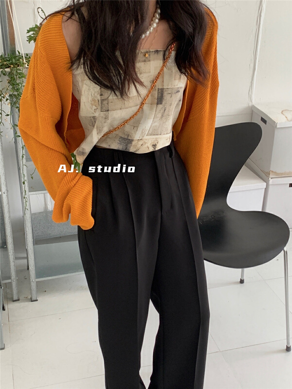goods in stock! New year in early spring! [AJ. Studio] Korean soft shawl knitted cardigan 8902# ll