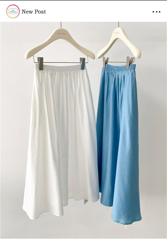 New in early summer! [new post] Korean simple lady skirt 6637# cqw
