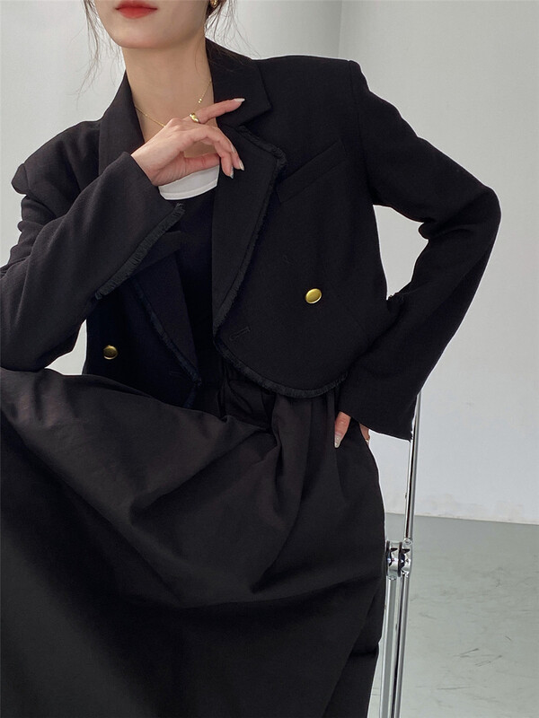 goods in stock! [zicci] small fragrance temperament lapel jacket 106483# lwy