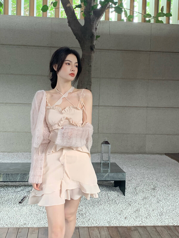 New in early summer! [x · h studio] slim Chiffon Dress 1077# ozq