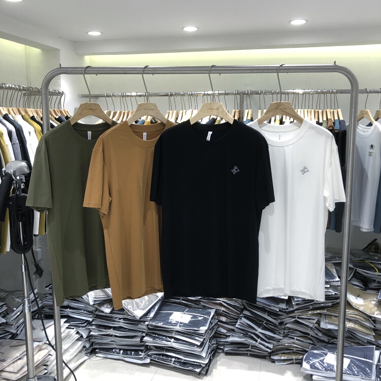 New year in early spring! [wild] exotic and versatile comfortable Pullover short sleeve T-shirt e80010# ZZL