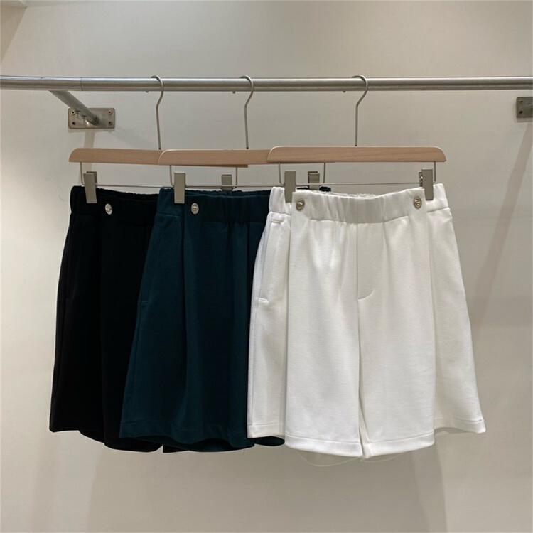 New in early summer! [be] fashion versatile elastic waist casual shorts 0116# ZZL