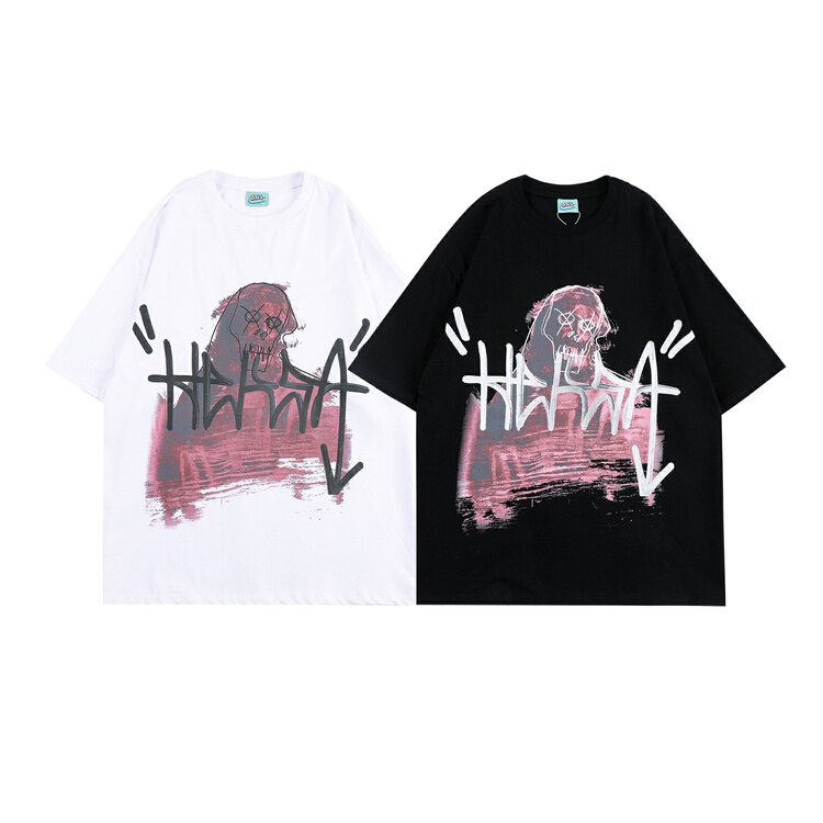 [BNL] personalized pattern printed short sleeve T-shirt 716# ZZL