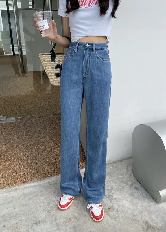 [buyer Yan Xuan - Bob] Korean loose casual skinny jeans f81148# Cl