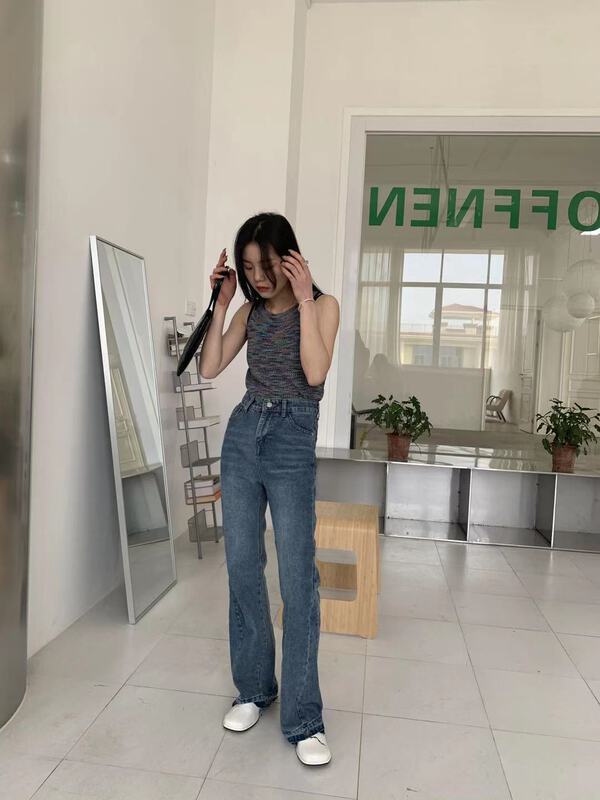 New year in early spring! [9hour] straight versatile baggy jeans 90310# zxl