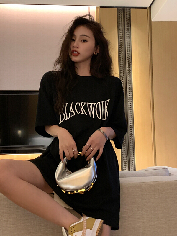 [11An] personalized letter loose short sleeve T-shirt a6578# LSL