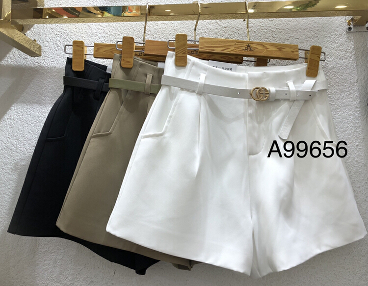 New year in early spring! [queen] loose and versatile fashion casual shorts (with belt) a99656# ozq