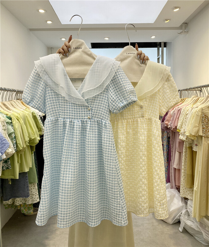 [Lemmy] Korean simple little fresh dress 8592# HBx
