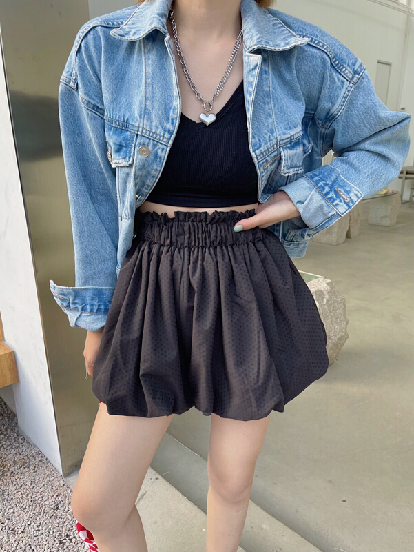 [hm.makai] wave point fashion classic skirt and pants 960# ozq
