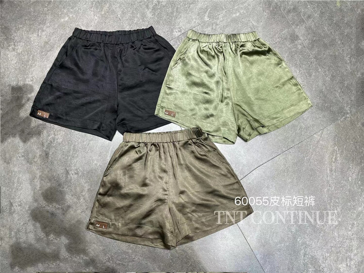 [TNT continue] elastic waist comfortable Korean casual shorts 60055# L