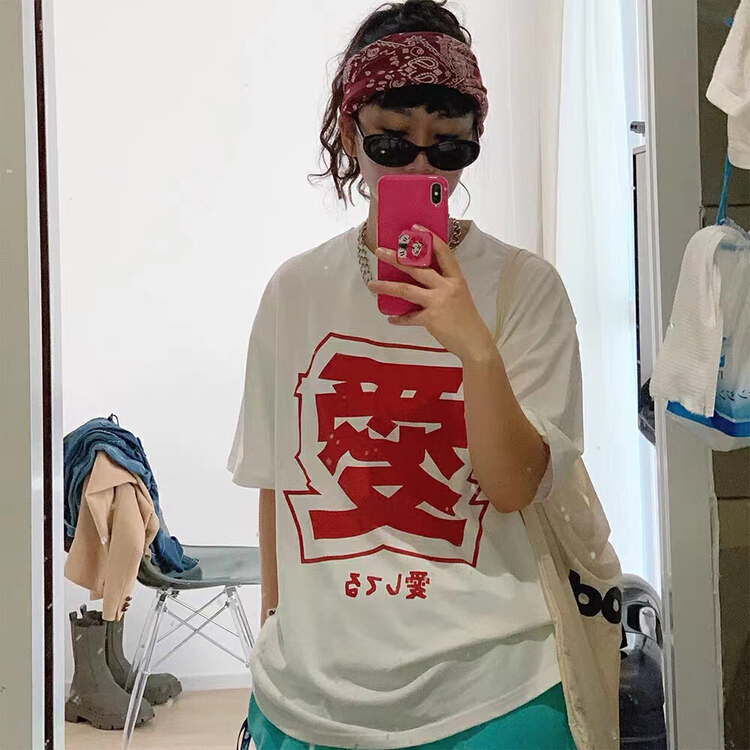 New year in early spring! [42] printed Korean fashion short sleeve T-shirt (without matching) b621# WTT