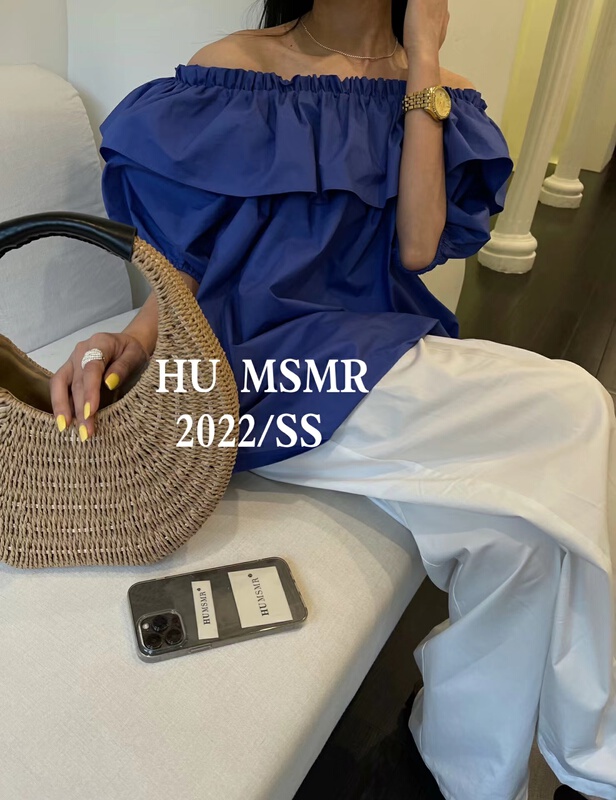 [Hu] the trend of foreign style. Wear a solid color shirt 6899# zyh