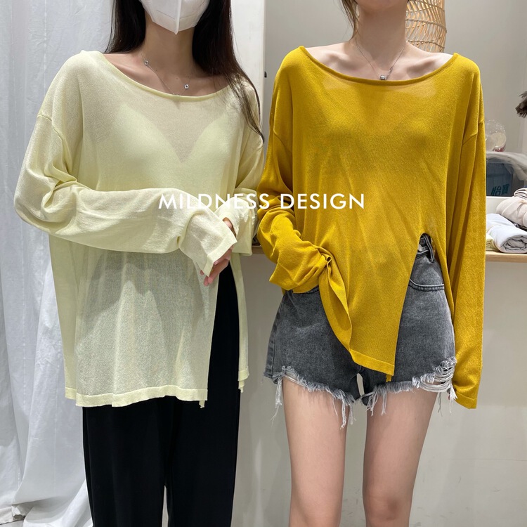 [mildness] Korean loose and versatile sweater 7415# zjy