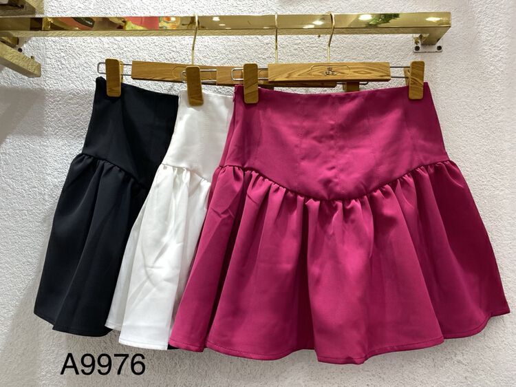 New in early summer! [queen] Korean version of versatile solid color skirt a9976# ozq