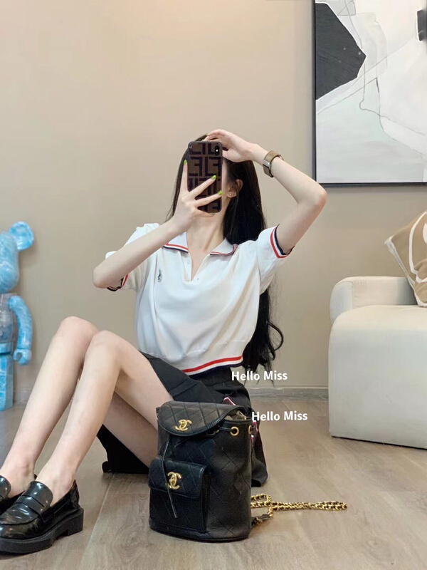 [Hello Miss] fashionable and versatile small shirt ys1-206# PCZ