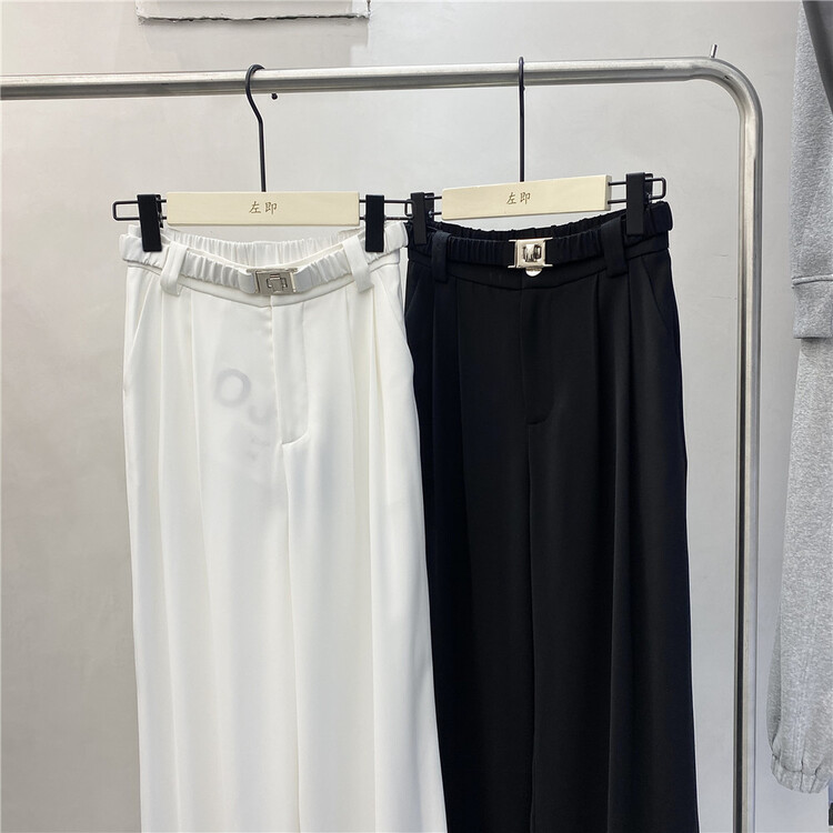 [5uu on the left] Korean loose and versatile fashion casual pants 6509# CSX