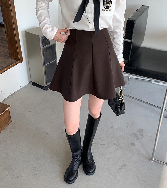 [four seasons] fashionable, simple and versatile skirt 7054# LSL