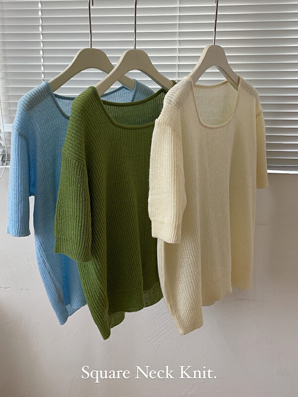 goods in stock! New year in early spring! [about me] vintage fashion versatile sweater 229042# cqw
