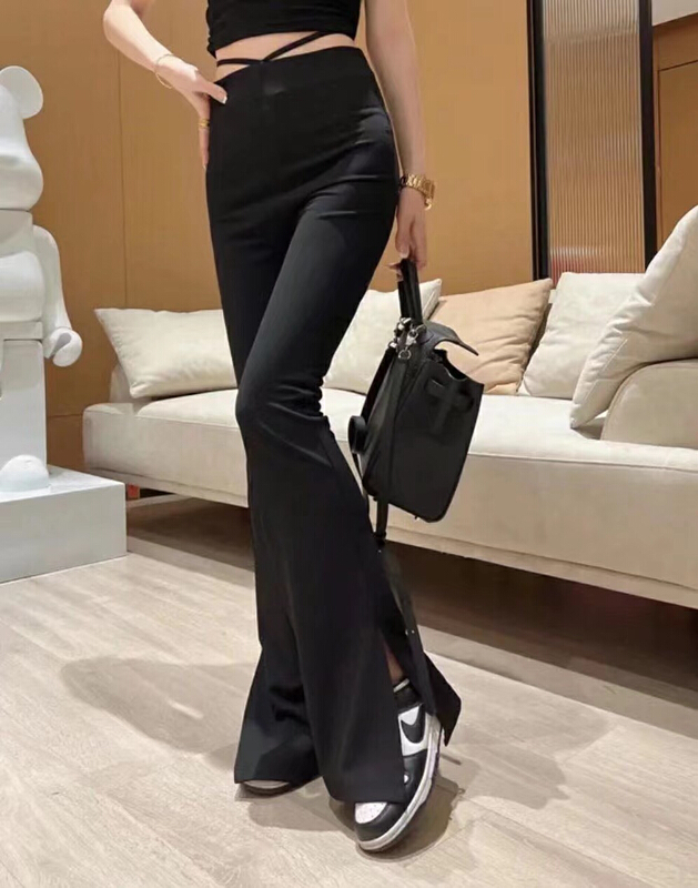 [FF. Studio] hot girl high waist floor mopping casual pants 6105# ozq