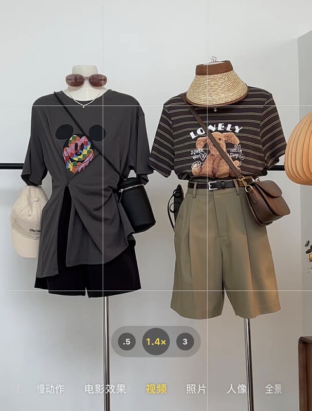[h2-studio] Korean casual cartoon printed short sleeve T-shirt a618# HBx