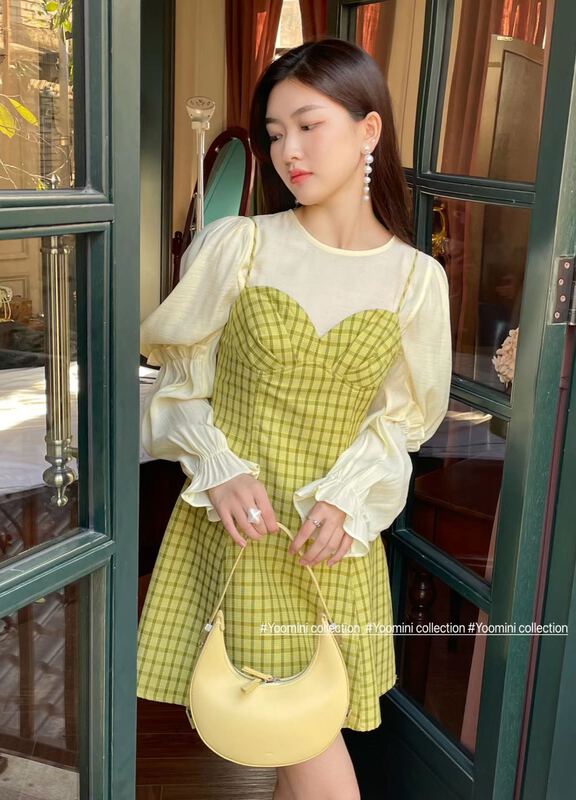 [yoomini] Korean soft style short bottomed shirt c12466# jhy