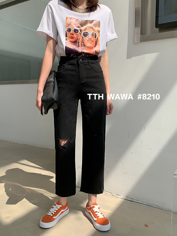 Original price 100.39! [Wawa] Korean casual casual jeans 08210# ozq