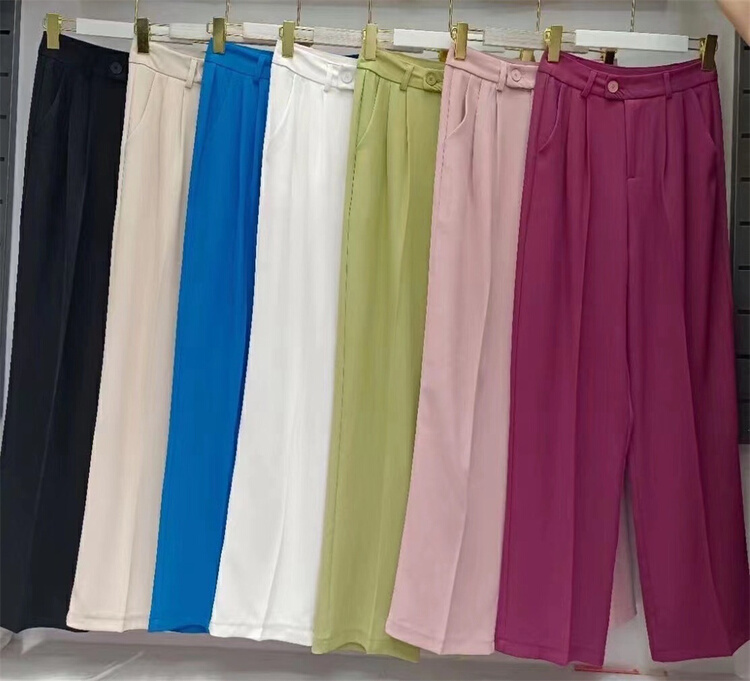 New in early summer! [w.min] Korean style loose and slim casual trousers ys1-2150# CLS