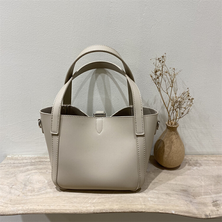 [misslan] simple large capacity portable shoulder bag (with small bag and shoulder strap) e018# XJ