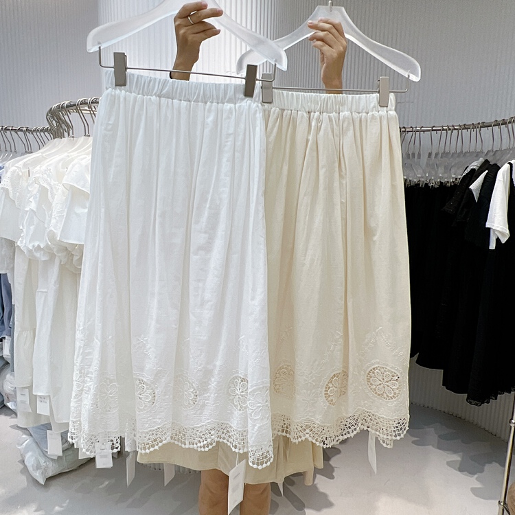 [her tell] Korean version simple slim skirt 5250# XYJ