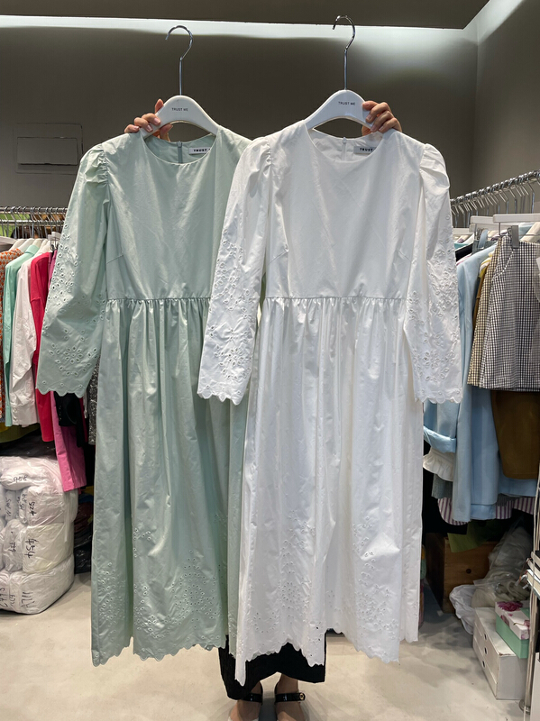 New in early summer! [trust me] simple Korean fashion dress 67810# ozq