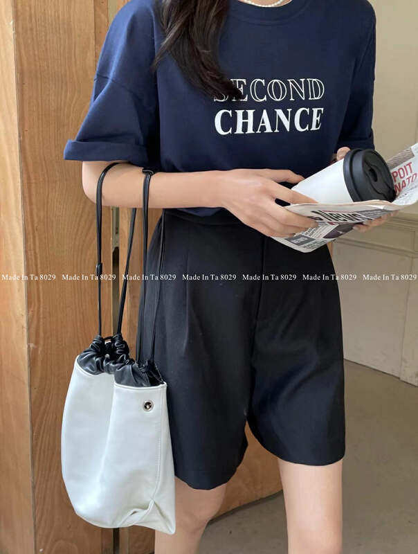 New year in early spring! [TA +] Korean Pullover letter short sleeve T-shirt 8029# XYY