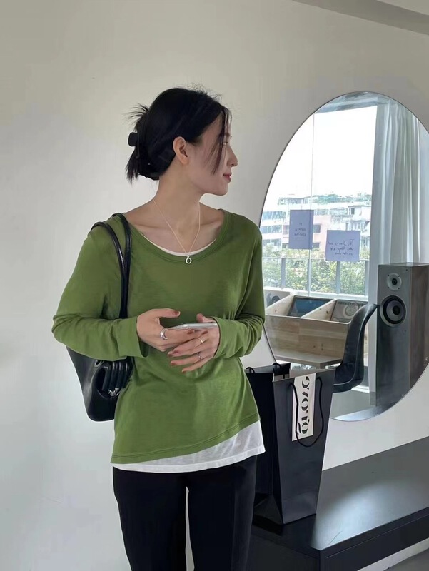 New year in early spring! [sayhello] simple and versatile round neck sunscreen shirt 20950# XYY