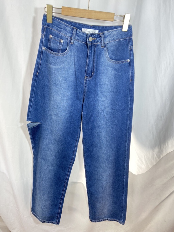 New in early summer! [yspy store] ripped loose Vintage Jeans ys1-761# Cl
