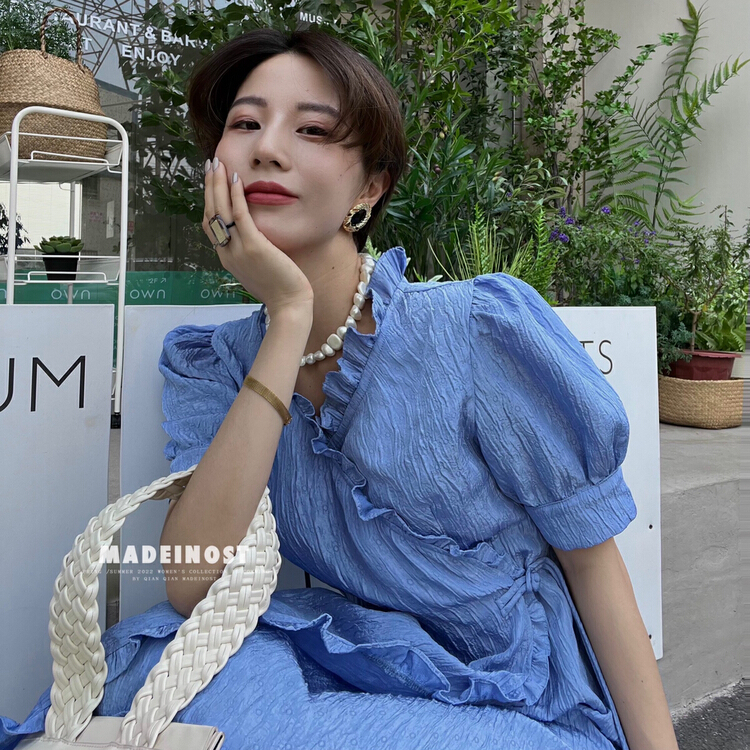 [OSHA madeinost] new Chinese style vintage cheongsam dress 86292# ll
