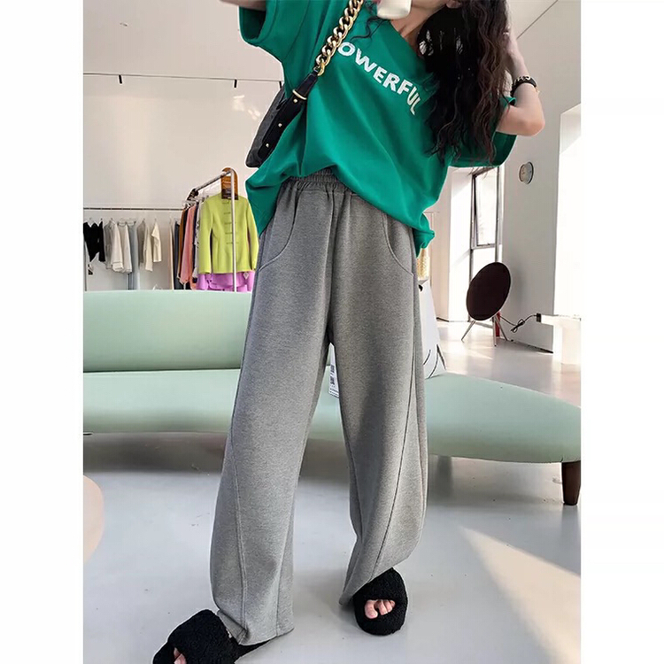 New in early summer! 【 LML 】 high waist and wide leg loose casual pants 8637# ozq